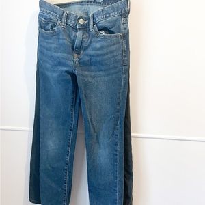 2 pairs of boys old navy boys  jeans. Dark blue and faded black. New condition